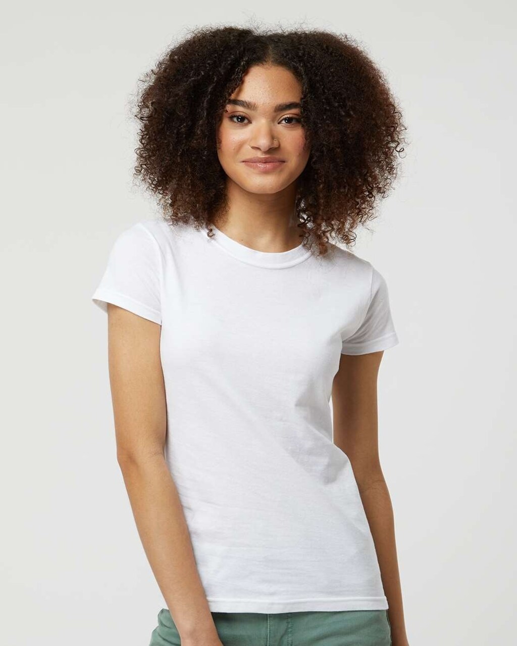 Tultex® Women's Fine Jersey Slim Fit Crewneck Short Sleeve T-Shirt
